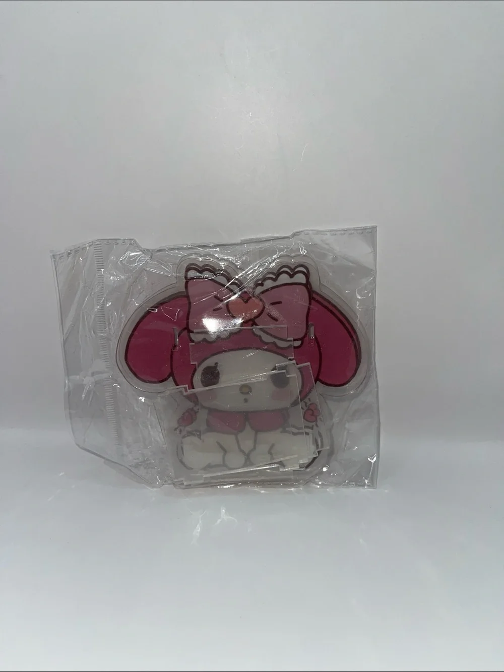 My Melody Pink Character Acrylic Pen Holder.